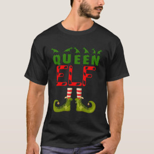 Queen Elf Funny Group Matching Family Pyjamas For T-Shirt