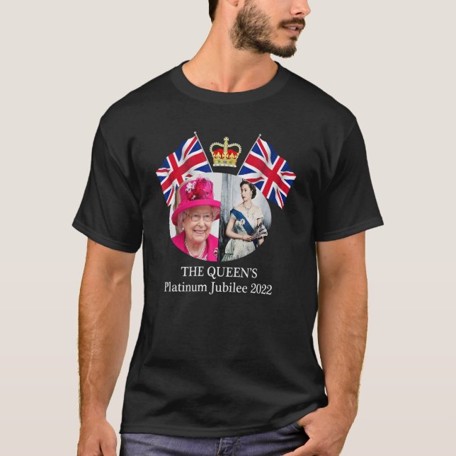 Queen Elizab Eth Ii Platinum Jubilee 2022 Celibrat T-Shirt (Front)