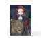 "Queen Elizabeth and a Lion" Greeting Card