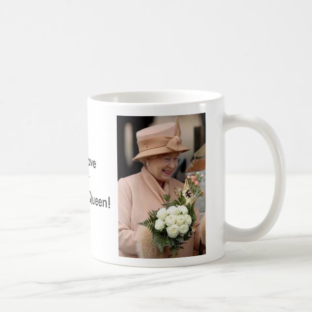 Queen Elizabeth Coffee Mug (Right)