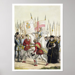 Queen Elizabeth I (1530-1603) Rallying the Troops Poster