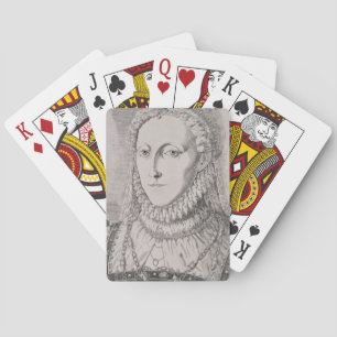 Queen Elizabeth I (1533-1603), c.1572-75 (engravin Playing Cards