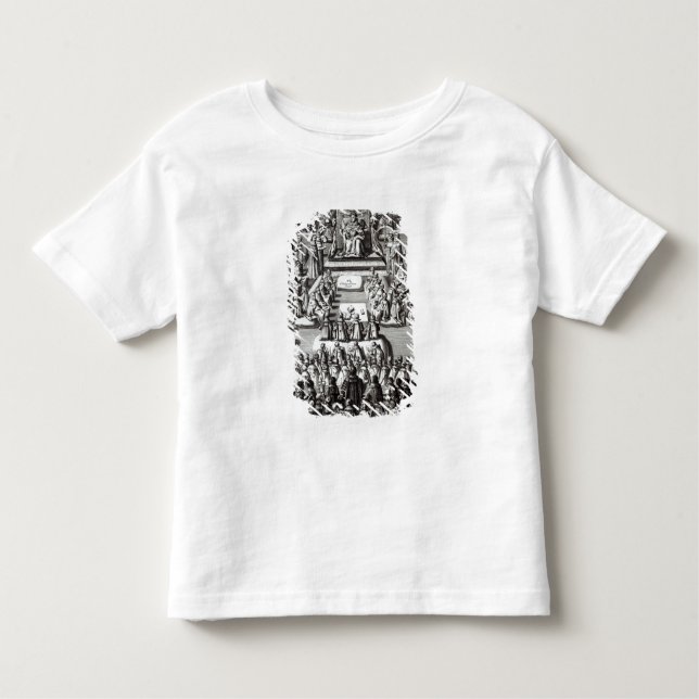 Queen Elizabeth I  and Parliament Toddler T-Shirt (Front)