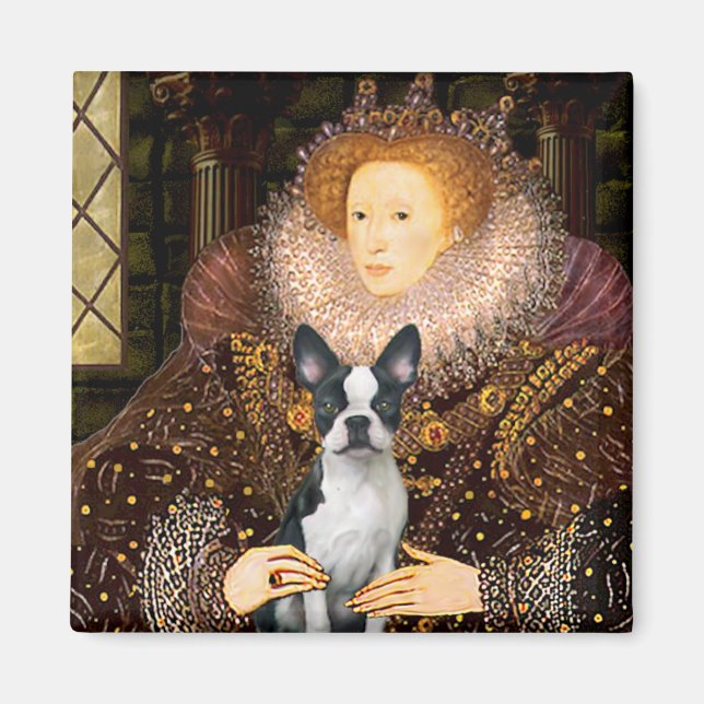 Queen Elizabeth I - Boston T #1 Magnet (Front)