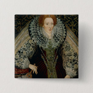 Queen Elizabeth I, c.1585-90 15 Cm Square Badge