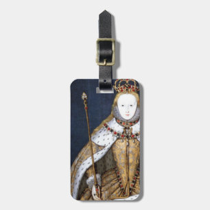 Queen Elizabeth I: Coronation Luggage Tag