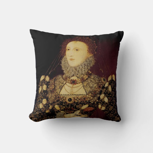 Queen Elizabeth I Cushion (Front)