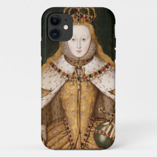 Queen Elizabeth I in Coronation Robes iPhone 11 Case
