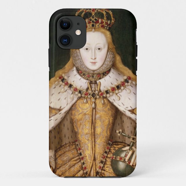Queen Elizabeth I in Coronation Robes Case-Mate iPhone Case (Back)