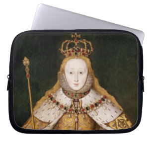 Queen Elizabeth I in Coronation Robes Laptop Sleeve