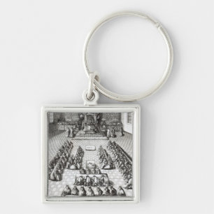 Queen Elizabeth I  in Parliament Key Ring