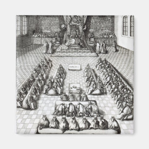 Queen Elizabeth I in Parliament Magnet