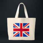 Queen Elizabeth II Large Tote Bag<br><div class="desc">Personalise it.</div>