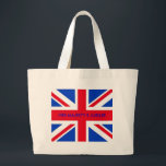 Queen Elizabeth II Large Tote Bag<br><div class="desc">Personalise it.</div>