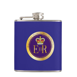 Queen Elizabeth II Longest Reign Hip Flask