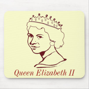 Queen Elizabeth II Mouse Pad