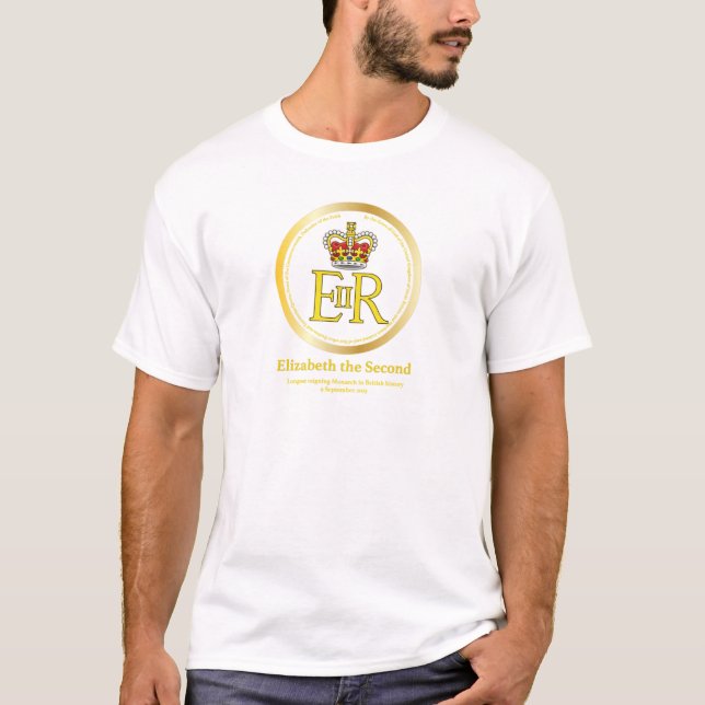 Queen Elizabeth II Reign T-Shirt (Front)