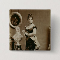 Queen Emma (1836-85) (sepia photograph)