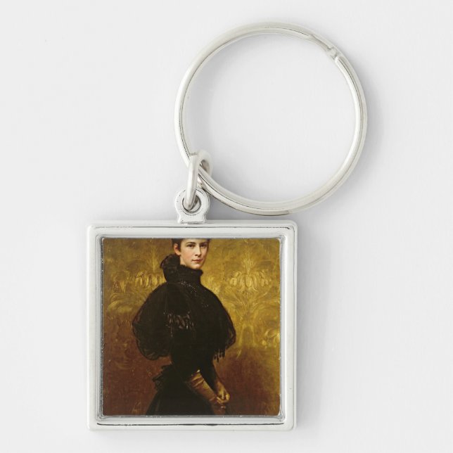 Queen Erzsebet Key Ring (Front)