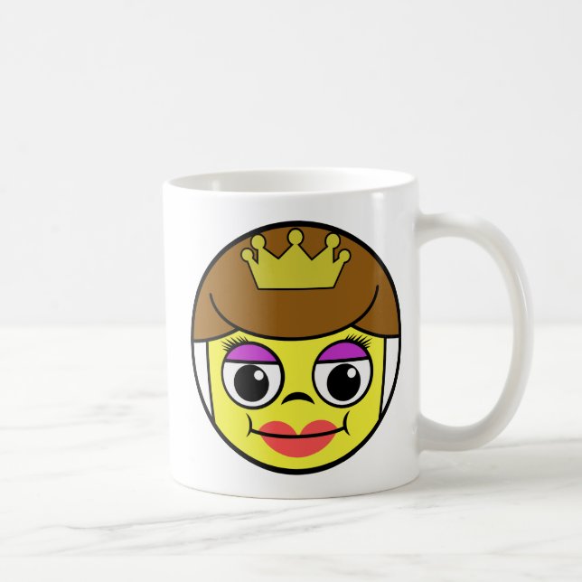 Queen Face Coffee Mug (Right)