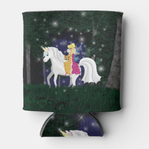 Queen Fairy and Unicorn Can Cooler