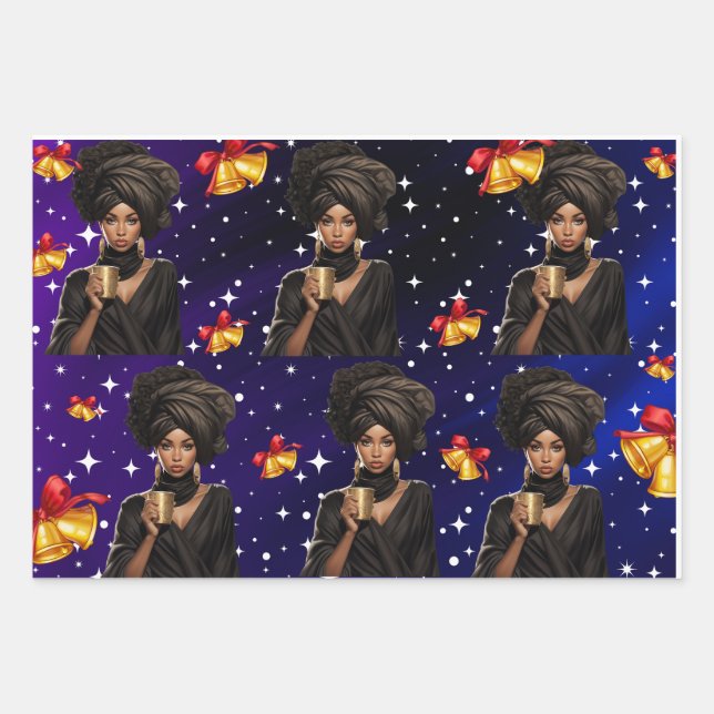 Queen Gift Wrapping  Wrapping Paper Sheet (Front)