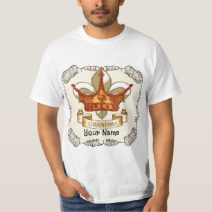 Queen Grandma Crown custom  T-Shirt