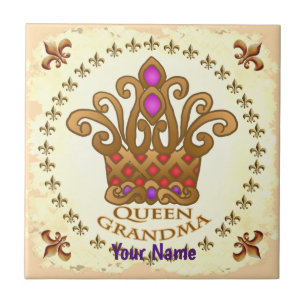 Queen Grandma Tile