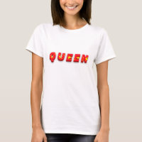 Queen Graphic With Chinese Flag Design