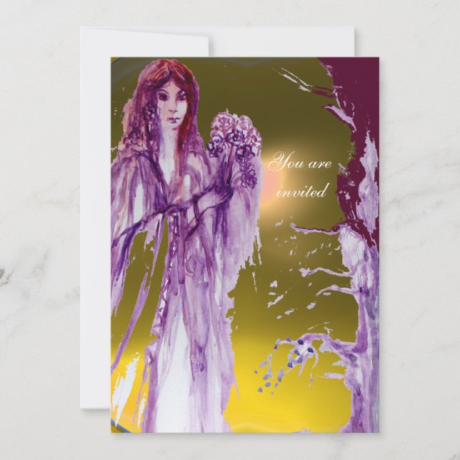 QUEEN GUINEVERE INVITATION (Front)