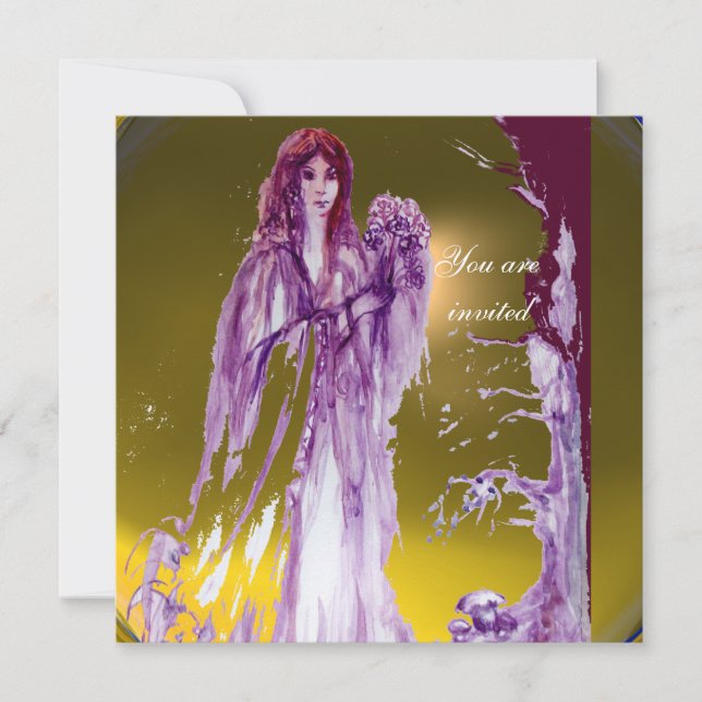 QUEEN GUINEVERE INVITATION (Front)