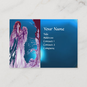 QUEEN GUINEVERE MONOGRAM BUSINESS CARD