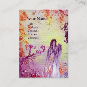 QUEEN GUINEVERE MONOGRAM BUSINESS CARD