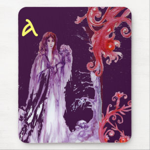 QUEEN GUINEVERE MONOGRAM MOUSE PAD