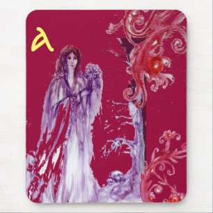 QUEEN GUINEVERE MONOGRAM MOUSE PAD