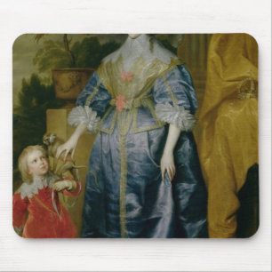 Queen Henrietta Maria and her dwarf Mouse Pad
