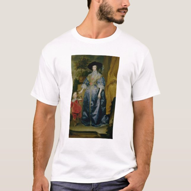 Queen Henrietta Maria and her dwarf T-Shirt (Front)