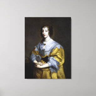 Queen Henrietta Maria Canvas Print