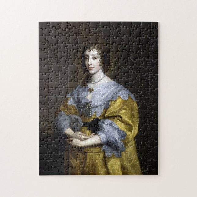 Queen Henrietta Maria Jigsaw Puzzle (Vertical)