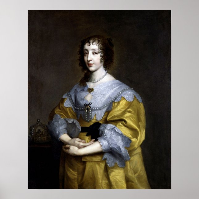 Queen Henrietta Maria Poster (Front)