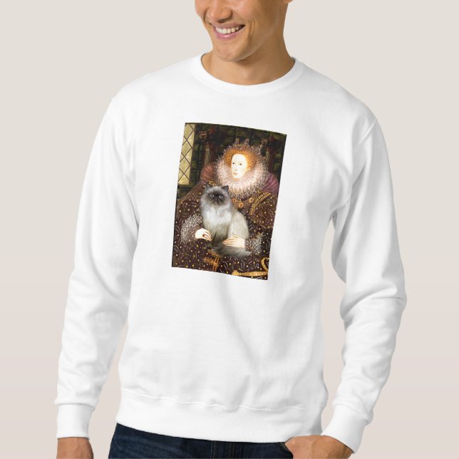 Queen- Himalayan cat 7 Sweatshirt (Front)