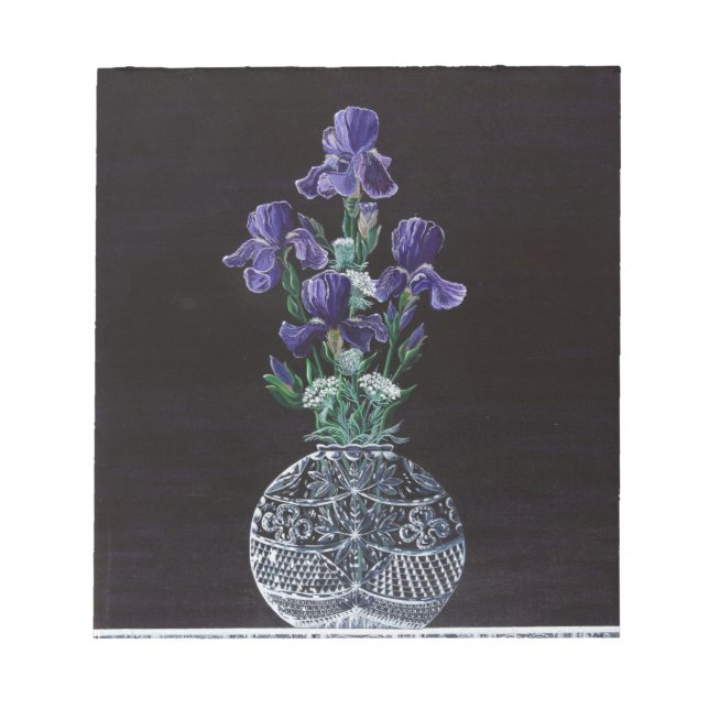 Queen Iris's  Lace Notepad (Front)