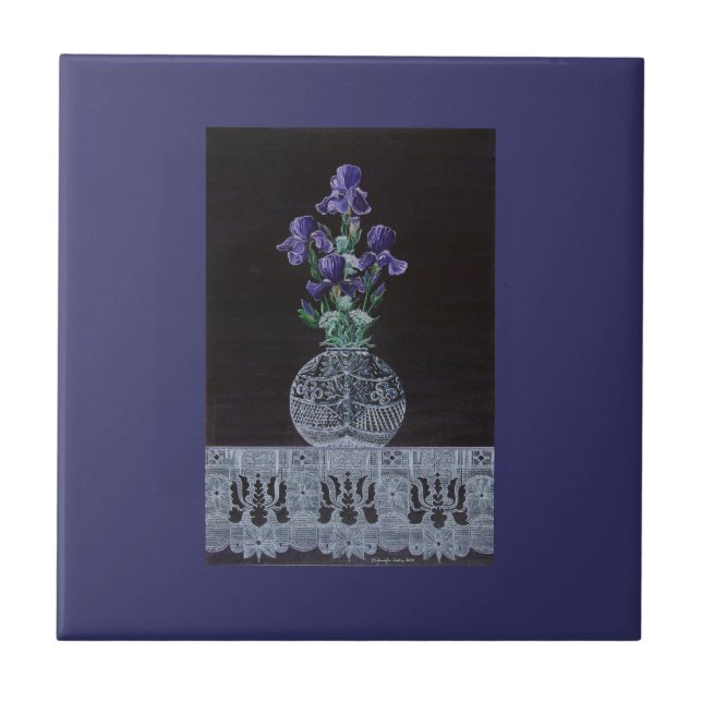 Queen Iris's  Lace Tile (Front)