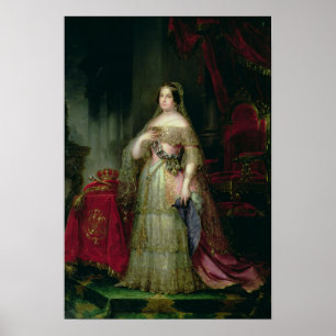 Queen Isabella II of Spain Poster