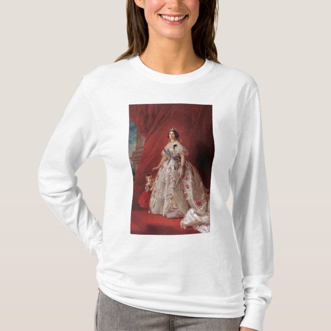 Queen Isabella II of Spain T-Shirt (Front)