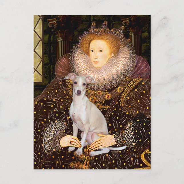 Queen - Italian Greyhound 7 Postcard (Front)