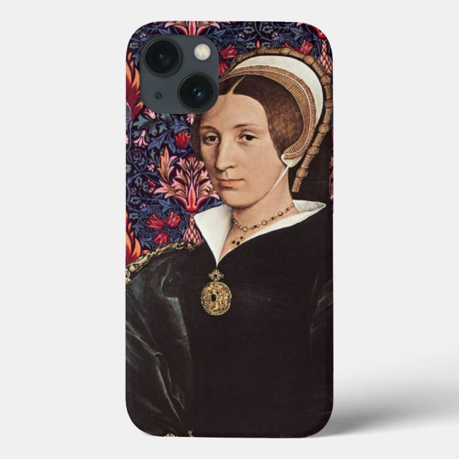 Queen Katherine Howard - Portrait Postcard Case-Mate iPhone Case (Back)