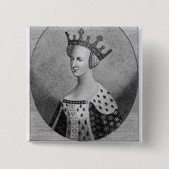 Queen Katherine  pub. in 1792 15 Cm Square Badge (Front)