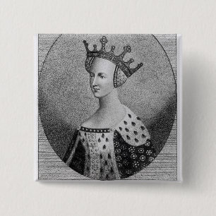 Queen Katherine pub. in 1792 15 Cm Square Badge