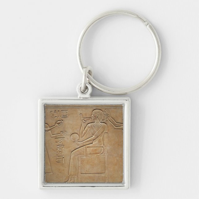 Queen Kawit at her toilet Key Ring (Front)